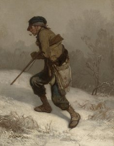Le braconnier, vers 1847 - Alexandre Gabriel Decamps