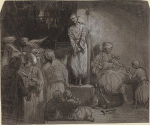Le marché aux esclaves [recto]