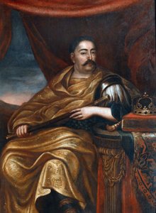 Portrait de Jean III Sobieski, roi de Pologne - Alexandre Jan Tricius