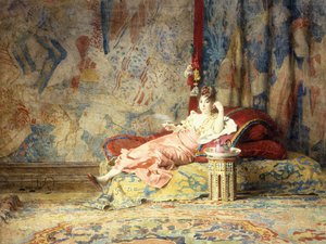Beauté du harem, 1876