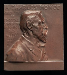 Alexandre-Charles Monod, chirurgien [avers]