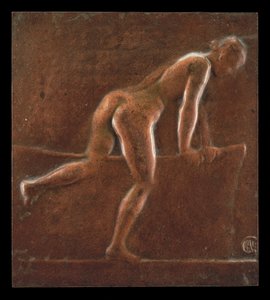 Baigneur, vers 1890