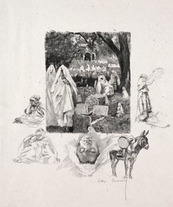 Croquis marocains - Alexandre Lunois