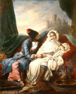 Dame orientale - Alexandre Marie Colin
