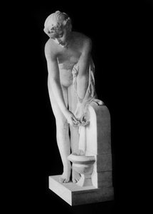 Fille à la fontaine, 19ème siècle, 1912