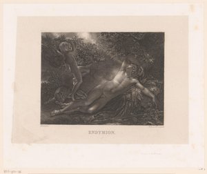 Endymion visité par Diane - Alexandre Vincent Sixdeniers