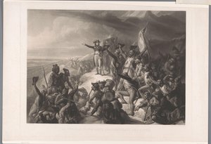 Le général Bonaparte franchissant les Alpes