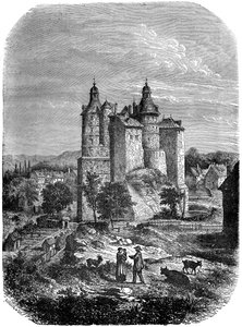 Château de Montbéliard, France, 1882-1884