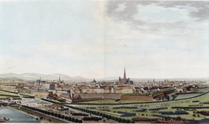 Vue générale de Vienne prise de l