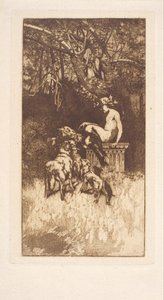 Composition allégorique - Alexandre de Riquer