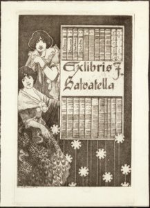 Ex-Libris F. Salvatella - Alexandre de Riquer