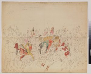Le Maharaja Sher Singh (1807-1843) du Punjab et sa cour - Alexei Dmitrievich Saltykov