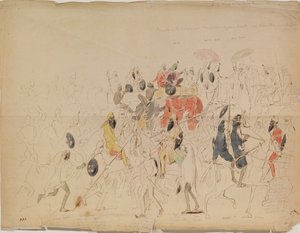 Rencontre du Maharaja Sher Singh du Pendjab et de l
