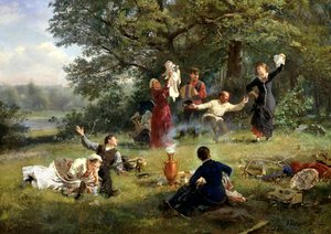 Dimanche, 1884 - Alexei Ivanovich Korzukhin
