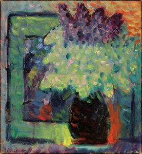 Grande nature morte Bouquet de lilas dans un vase, 1936
