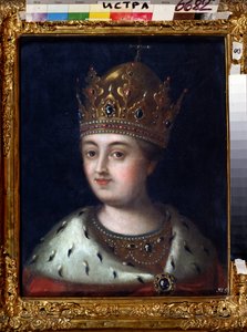Portrait de la régente Sophia Alekseyevna - Alexei Petrovich Antropov