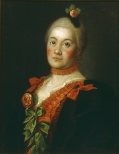 Portrait de la comtesse Tatyana Alexeyevna Trubetskaya, 1761 - Alexei Petrovich Antropov