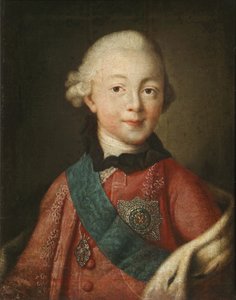 Portrait du Grand-Duc Pavel Petrovich 1754-1801, 1765