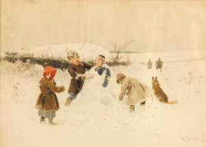 Faire un bonhomme de neige