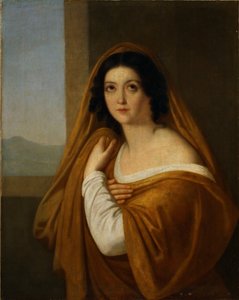 Portrait de la princesse Yevdokia Avdotya Ivanovna Golitsyna, née Izmaylova 1794-1890, années 1810