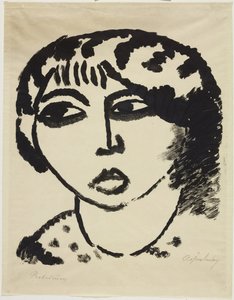 Tête de femme - Alexej von Jawlensky