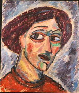 Geneigter Kopf, vers 1913