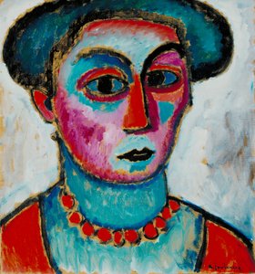 Tête de femme, c.1912 - Alexej von Jawlensky