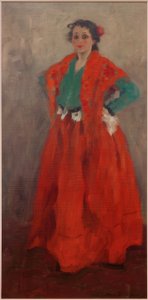 Hélène en costume espagnol - Alexej von Jawlensky