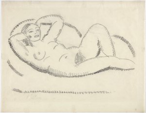Nu couché - Alexej von Jawlensky