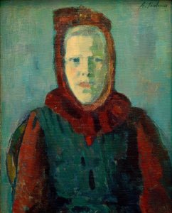 Fille avec coiffe - Alexej von Jawlensky