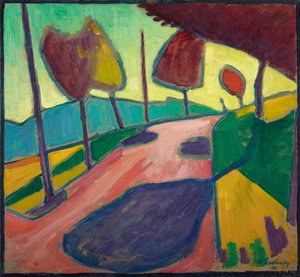 Paysage de Murnau - Alexej von Jawlensky