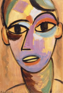 Tête Mystique: Jeune Homme I, c.1917