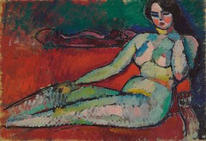 Odalisque, 1910 - Alexej von Jawlensky
