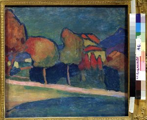 Paysage, Murnau - Alexej von Jawlensky
