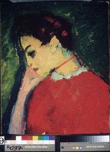 Portrait de femme - Alexej von Jawlensky