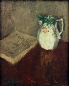 Nature morte avec cruche et livre