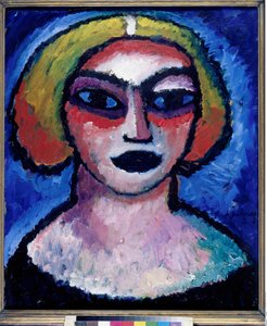 Tête de femme - Alexej von Jawlensky