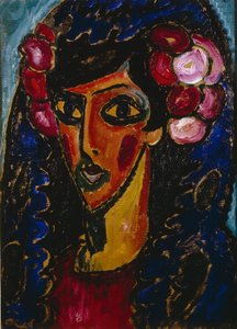 La mantille bleue, 1913