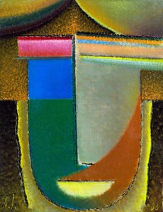 Visage abstrait (Afrique). - Alexej von Jawlensky