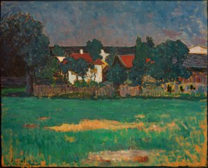 Paysage de Wasserburg - Alexej von Jawlensky
