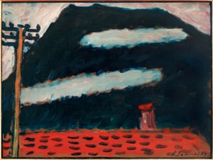 Deux nuages blancs - Alexej von Jawlensky