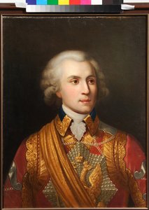 Portrait du prince Platon Alexandrovich Zoubov - Alexey Avvakumovich Naumov