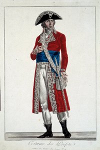 Un Préfet en Costume Rouge Gravure par Alexis Chataignier (1772-1817) - Alexis Chataigner