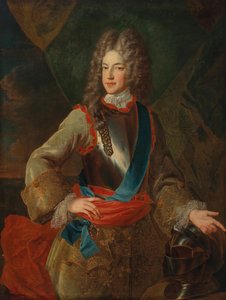 Portrait du prince James Francis Edward Stuart, surnommé le Vieux Prétendant, années 1710 - Alexis Simon Belle