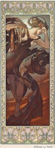 Étoile du soir - Alfons Marie Mucha