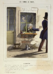 La Concierge, de Les Femmes de Paris, 1841-42