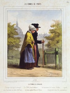La Femme des Invalides, de Les Femmes de Paris, 1841-42 - Alfred Andre Geniole