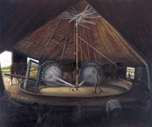 Moulin à pastel à Parson Drove, vers 1900 - Alfred Balding