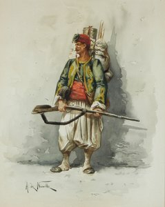 Figure militaire - Alfred Brunel de Neuville