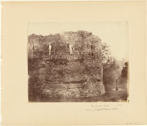 Partie des murailles de York - Alfred Capel Cure